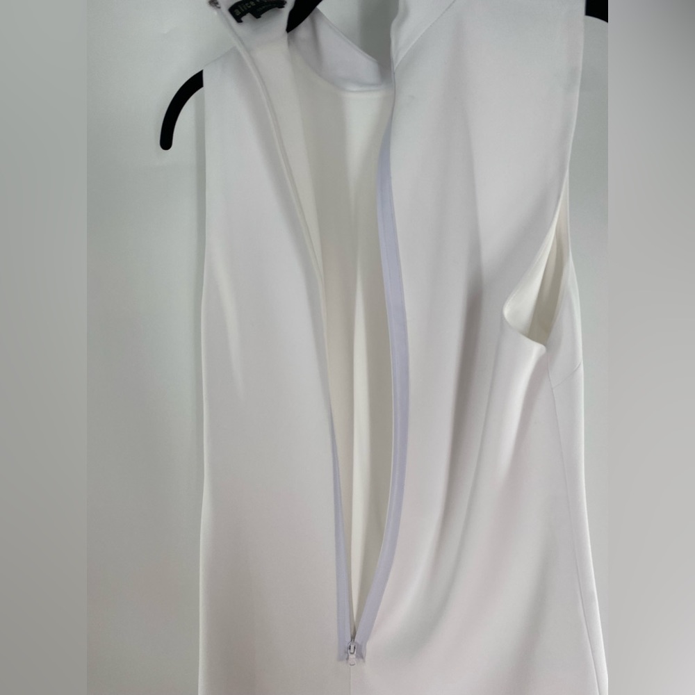 Alice + Olivia White Sleeveless Mini Dress - Picture 5 of 15